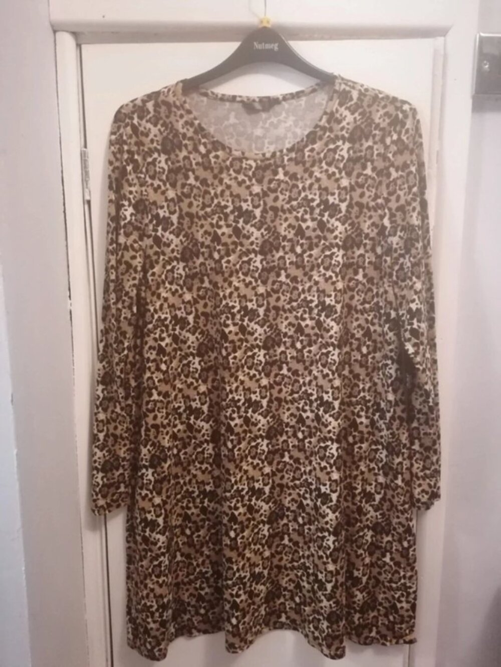 Size 18 animal print tunic